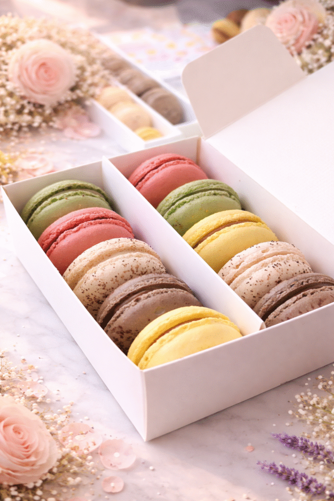 Macaron box of 10