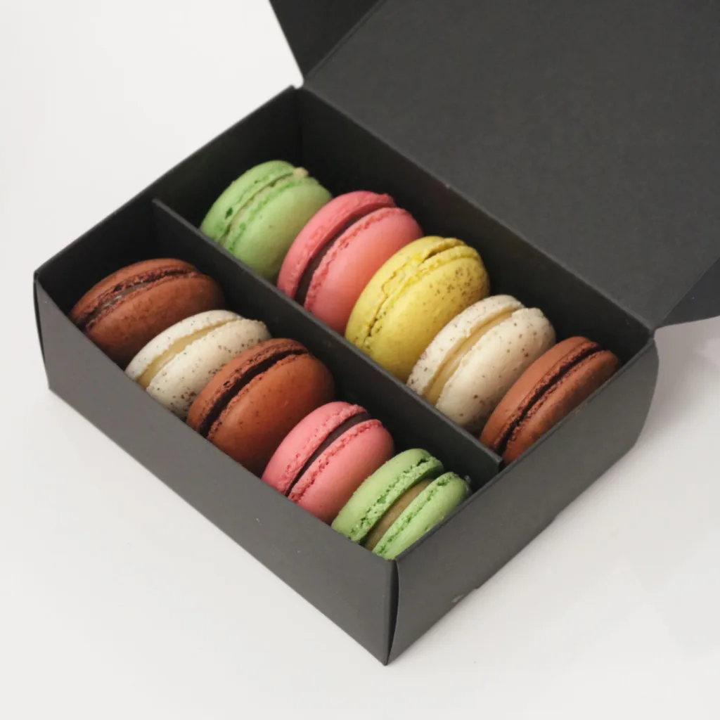Selection Box of 10 Macarons | SugarFall Patisserie - Variety of Gourmet Flavours