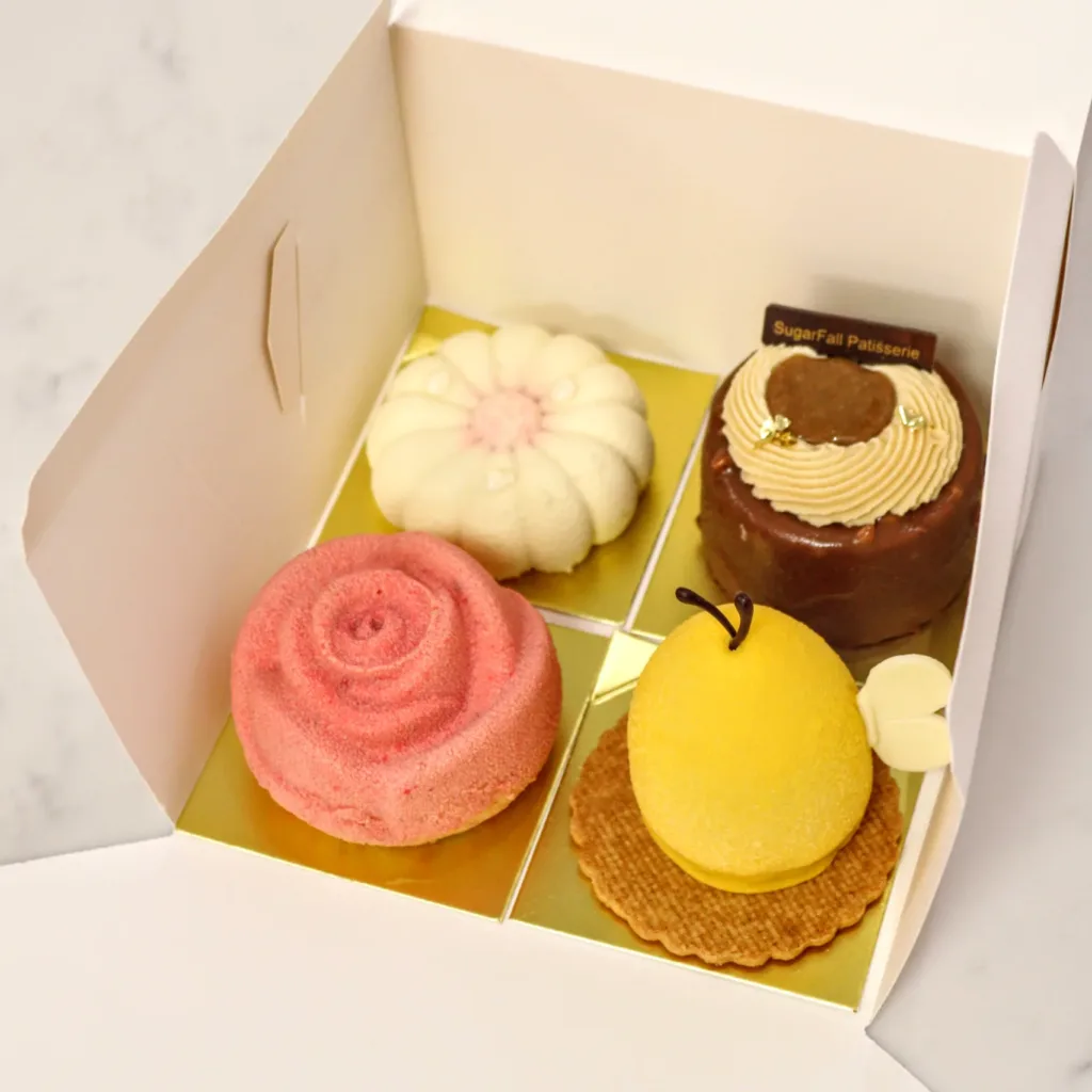 Selection Box of 4 | SugarFall Patisserie - Ultimate Treat