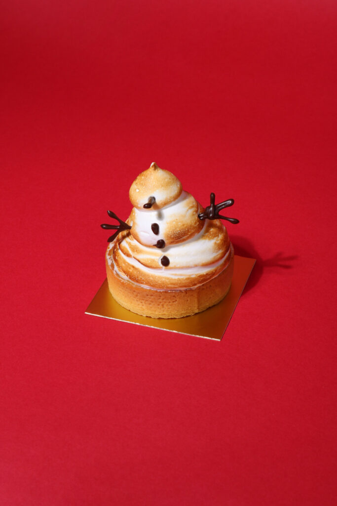 Snowman Lemon Tart