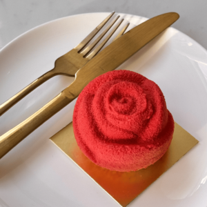 Pistachio & Raspberry Rose