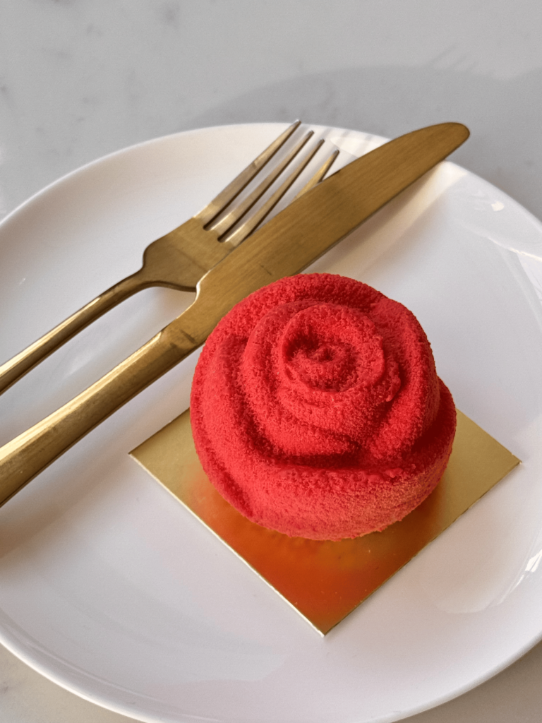 Pistachio & Raspberry Rose