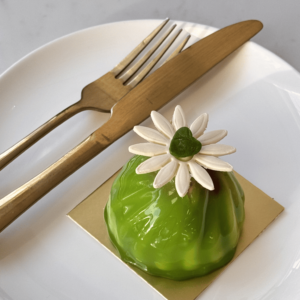 Emerald Flower Cake