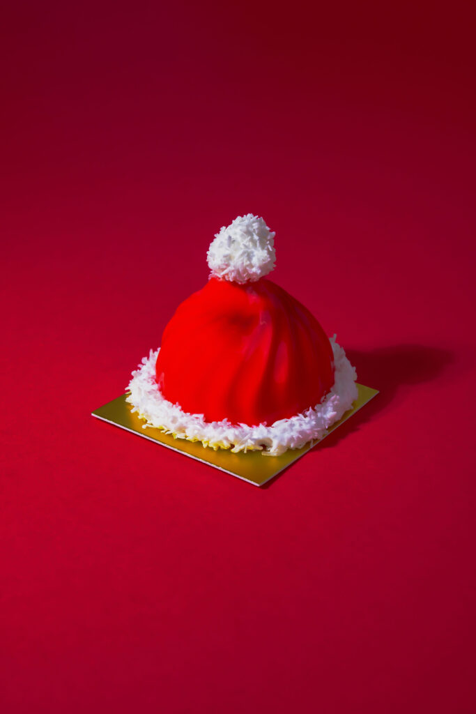 Christmas Santa Hat Cake