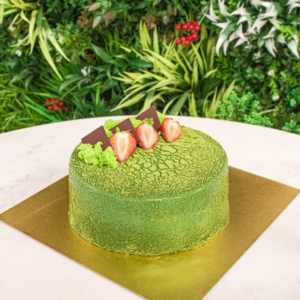 Strawberry Matcha Cake