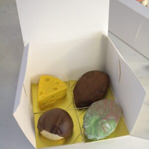 SugarFall Selection Box of 4 petit-gâteaux — handmade petit-gâteaux, Byres Road Glasgow