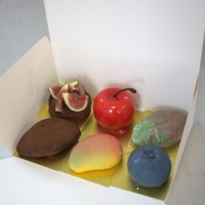 SugarFall Selection Box of 6 petit-gâteaux — handmade petit-gâteaux, Byres Road Glasgow